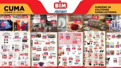 13 Şubat BİM Kataloğunda Samsung A16 9.350 TL, Dev TCL TV 32.990 TL Fiyatıyla!