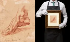 Michelangelo'nun Ayak Çizimi Müzayedede Rekor Kırdı: İşte Detaylar