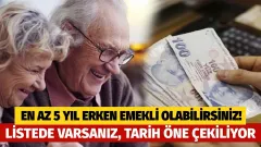 SGK Yıpranma Payı ile 45 Farklı Meslek Grubuna Erken Emeklilik Fırsatı - Kaleli
