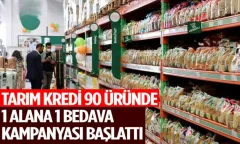 Tarım Kredi Market'ten Yeni Kampanya: 3-9 Şubat'ta 1 Alana 1 Bedava!